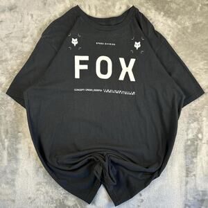 Fox Aviation Premium Mens Cycling Jersey Black Short Sleeve T Shirt
